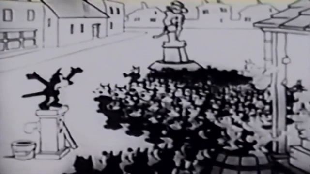 Felix The Cat - Felix Revolts (1923) Original Classic Animation