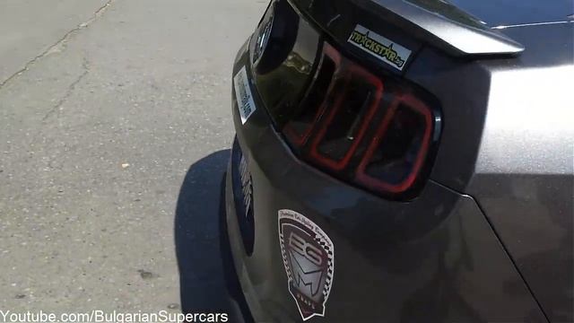 Ford Mustang Shelby GT500 w/ Custom Exhaust - Brutal Sound смотреть онлайн