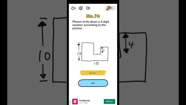 Brain out level 74 please write down a 2-digit number according to the picture walkthrough смотреть онлайн