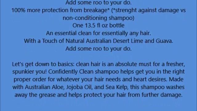 Aussie Shampoo Cleanse & Mend 13 5 Oz смотреть онлайн