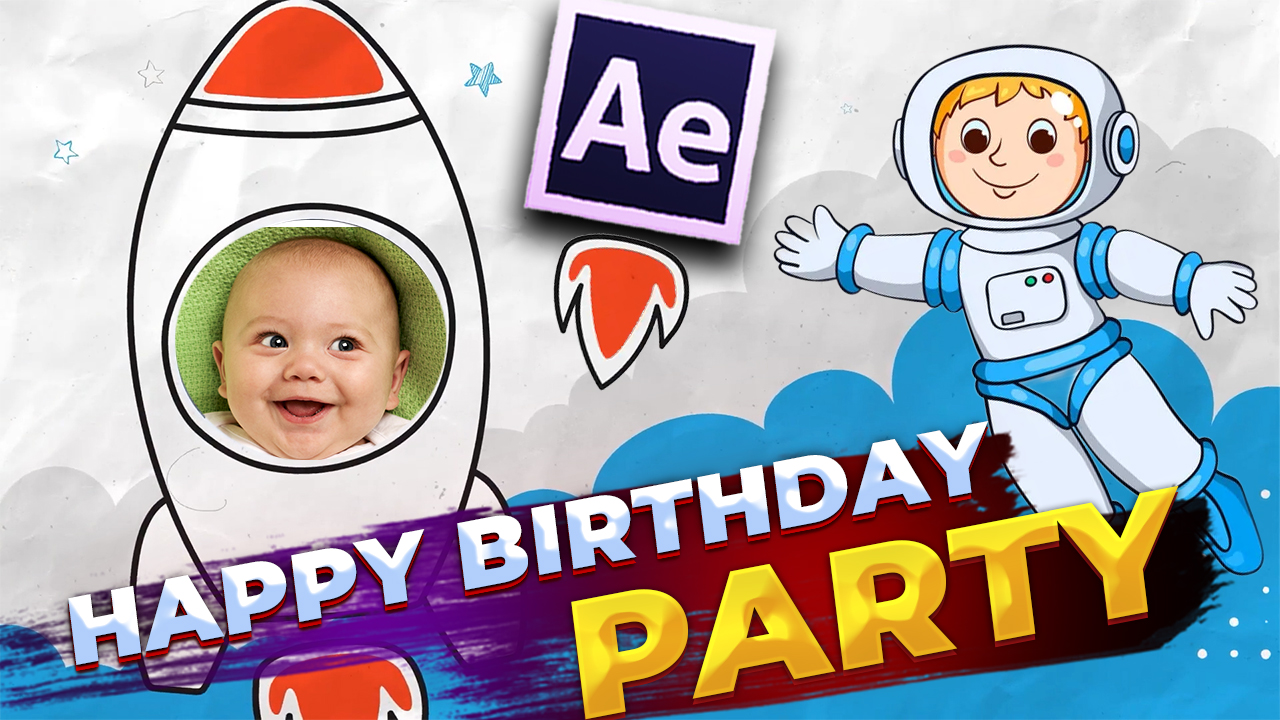 Детский альбом слайд-шоу метрика Happy to Be Happy Birthday смотреть онлайн