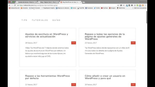 Ajustes de lectura en WordPress y motores de búsqueda смотреть онлайн