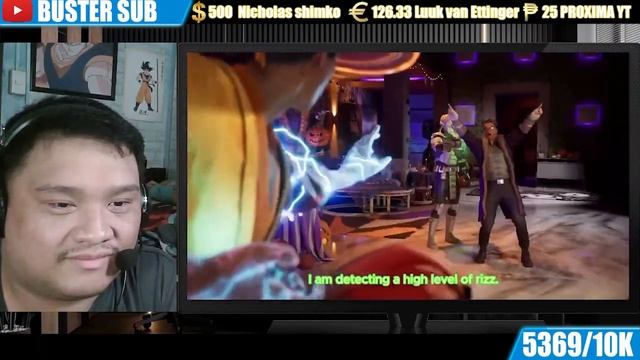 Buster Reacts to EDITED | Mortal Kombat 1 Custom AI Intros Halloween Special смотреть онлайн
