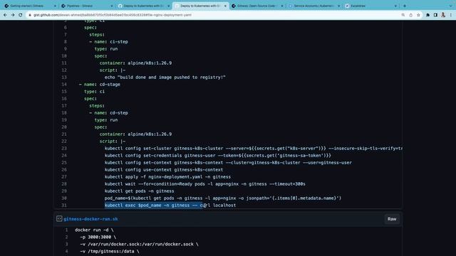 Deploy to Kubernetes using Gitness смотреть онлайн
