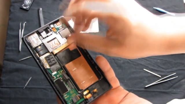 Nokia Lumia 1020 Disassembly Micro USB Connector Charging Port Flex Cable Replacement Part2 смотреть онлайн