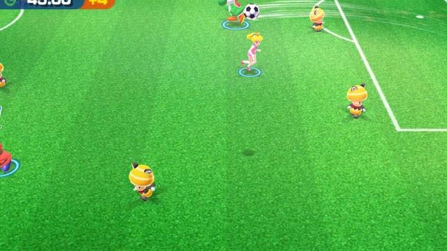 Mario Sports Superstars Gameplay Team Yoshi vs Team Wario ( Pro ) смотреть онлайн
