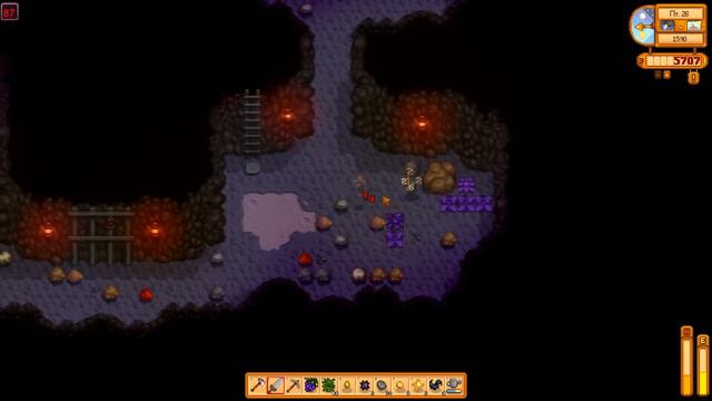 Stardew Valley - День 54. Шахта 90 уровень. смотреть онлайн