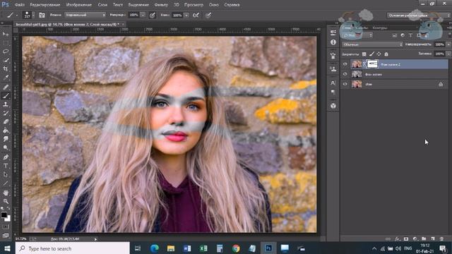 Как Сделать Интересный Простой Быстрый Эффект в Фотошопе смотреть онлайн