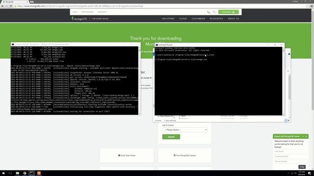 061 Installing MongoDB and Robomongo Windows смотреть онлайн