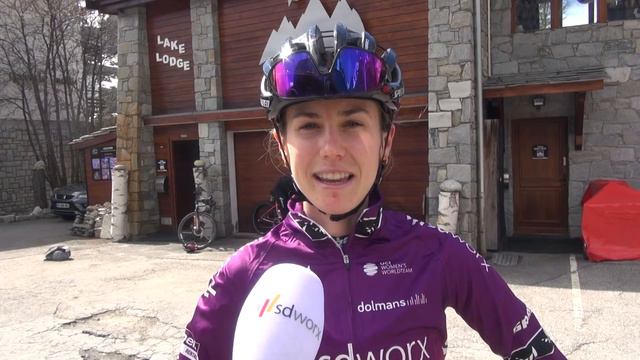 Niamh Fisher-Black during trainingscamp at Tignes смотреть онлайн