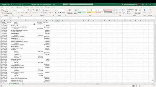 Find Even Dollar Payments in Financial Transactions #datasleuthhack смотреть онлайн