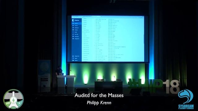 HIP18 - Talk 04 - Auditd for the Masses by Philipp Krenn смотреть онлайн