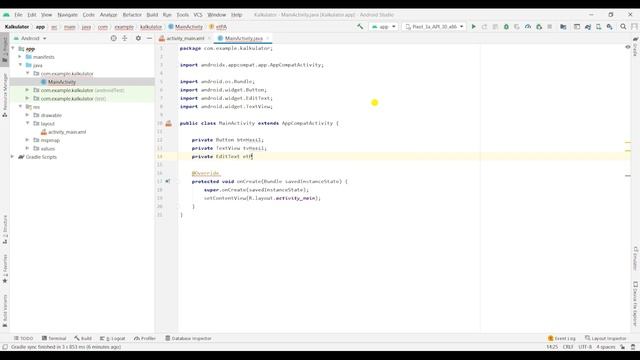Penyajian Data (Kalkulator Sederhana) - Android Studio смотреть онлайн
