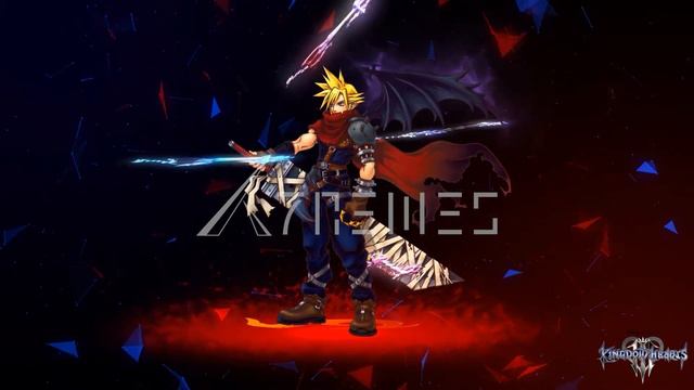 Kingdom Hearts Cloud HD looped Wallpaper link in Description смотреть онлайн
