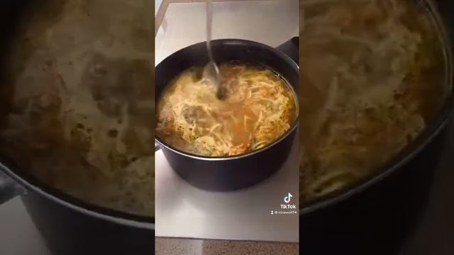 (SOUP) MOLDOVAN ZAMA WITH CHICKEN AND VEGETABLES (СУП ) МОЛДАВСКАЯ ЗАМА С КУРИЦЕЙ И ОВОЩАМИ смотреть онлайн