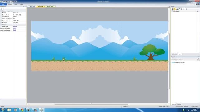 Physics Puzzle Game Development w/ Construct 2 - Tutorial 1 - Setting Up the Project смотреть онлайн