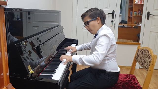 К.Черни-Гермер. Этюд №45, A-dur