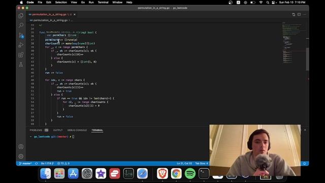 [alGo problem #7] permutation in a string смотреть онлайн