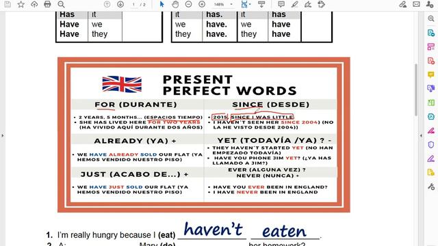 CLASE 5. CURSO INGLÉS B1: PRESENTE PERFECTO смотреть онлайн