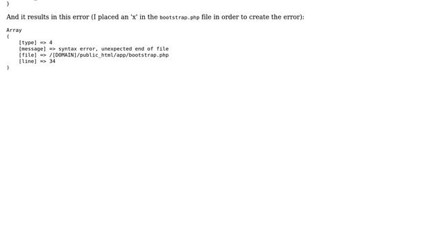 Magento: Error 500 page returns as blank page instead of error report смотреть онлайн
