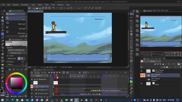 How to use the 2D Camera for Advanced Animation in Clip Studio Paint смотреть онлайн