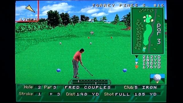 Golf Magazine: 36 Great Holes Starring Fred Couples playing on the 32X смотреть онлайн