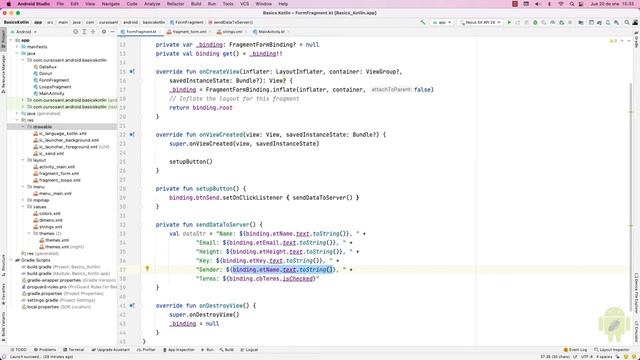 #8 Formularios Android: Cómo obtener los datos introducidos por el usuario desde MainActivity/Kotli смотреть онлайн