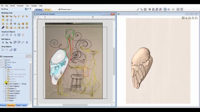 How to create a 3D model from a JPG using Vectric's Aspire смотреть онлайн
