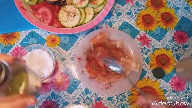 Вкусно,полезно,красиво - ЗАПЕЧЕННЫЕ ОВОЩИ С КУРИЦЕЙ смотреть онлайн