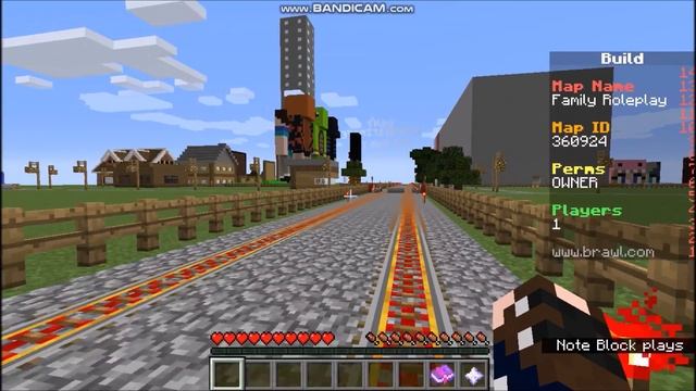 Brawl Build Minecraft Railway Crossing смотреть онлайн