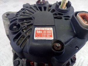 Генератор VALEO Kia Sportage 2004-2010 .Замена реле,проверка.