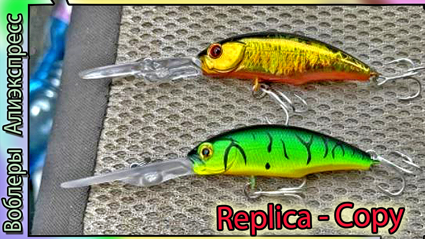Копия - O.S.P Power Dunk 57F - (до 2-3 м) - Судака и окуня косит! - воблер с Алиэкспресс