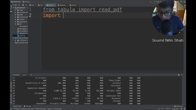 How to extract tables from online PDF as Pandas DF in Python смотреть онлайн
