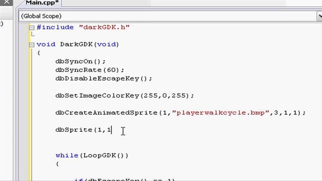 Dark GDK 2D tutorial 6 - Creating animated sprites смотреть онлайн