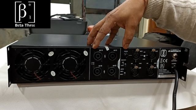 4 Channel Class D Amplifier From Beta3 Model DT2004 I смотреть онлайн