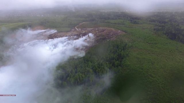 Тверь.  ПТБО Тверь (полигон твердых бытовых отходов в Твери)