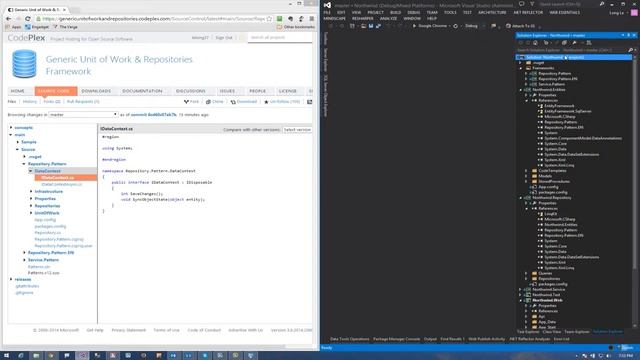 Quick Example of CodePlex using Git for Clone, Changes, Commit, Sync and Restoring NuGet Packages смотреть онлайн