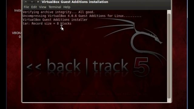 Backtrack 5 Gnome - Installing Virtualbox Guest Additions смотреть онлайн