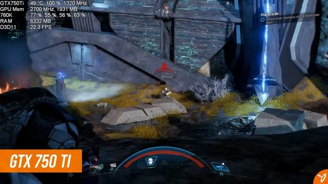 Mass Effect: Andromeda | AMD Athlon 760K @ 4.5GHz - GTX 750 Ti, R9 270, R9 280 смотреть онлайн