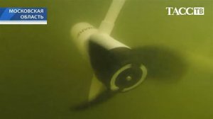 Тестовый запуск лодки на солнечных батареях, Пирогово, Tass TV