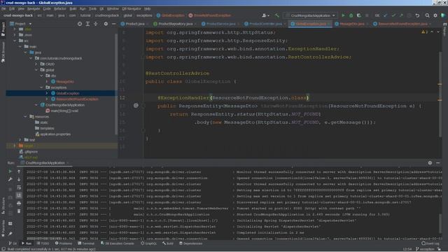 CRUD Básico MongoDB Spring Boot Angular: Capítulo 2: Control de Excepciones смотреть онлайн