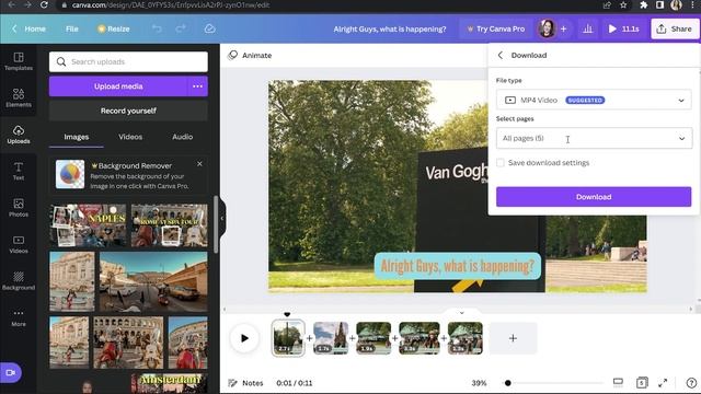 How to Add Subtitles in Canva - 2022! смотреть онлайн