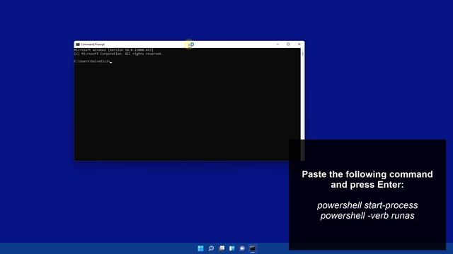 Open Powershell the Admin Privileges from CMD ✔️ смотреть онлайн