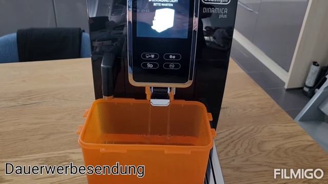 Heute Entkalke Ich Den Kaffeevollautomaten DeLonghi Dinamica Plus ECAM 370.70 B Mit Durgol Entkalke