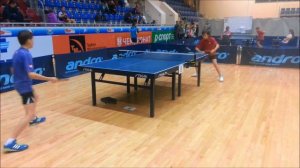 Table tennis. Тарханов - Баскаков. IX турнир "Тюменский меридиан"