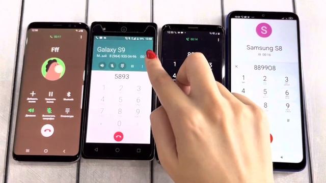 Outgoing Call phone BQ vs Samsung S9 & Samsung Galaxy S9 vs Redmi 9C смотреть онлайн