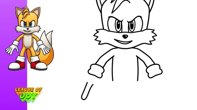 How to DRAW TAILS - Sonic 2 Movie смотреть онлайн