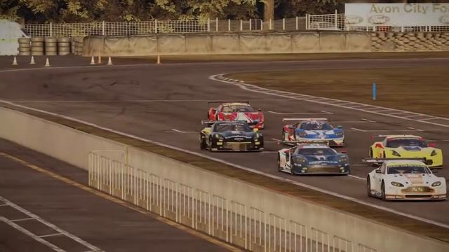 Project Cars 2 Gameplay Ferrari 488 GTE Using Logitech DFGT Steering Wheel смотреть онлайн