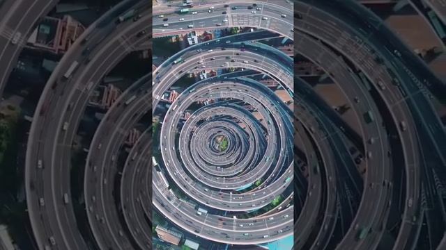 Необычный проект моста Нанпу, который пересекает реку Хуанпу в Шанхае. смотреть онлайн