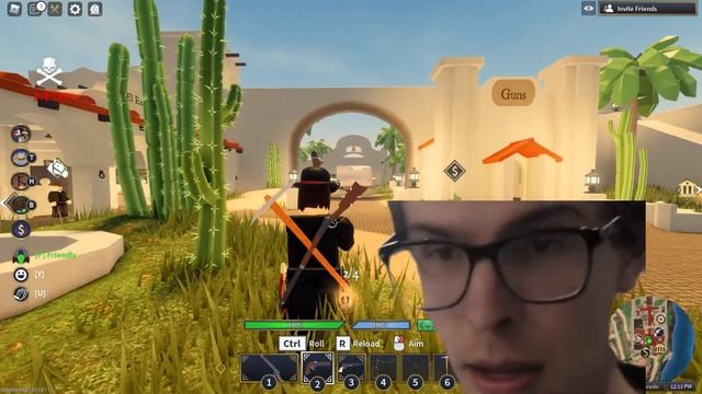 The Wild West (Roblox) : Buying & Testing the Lancaster Pistol смотреть онлайн